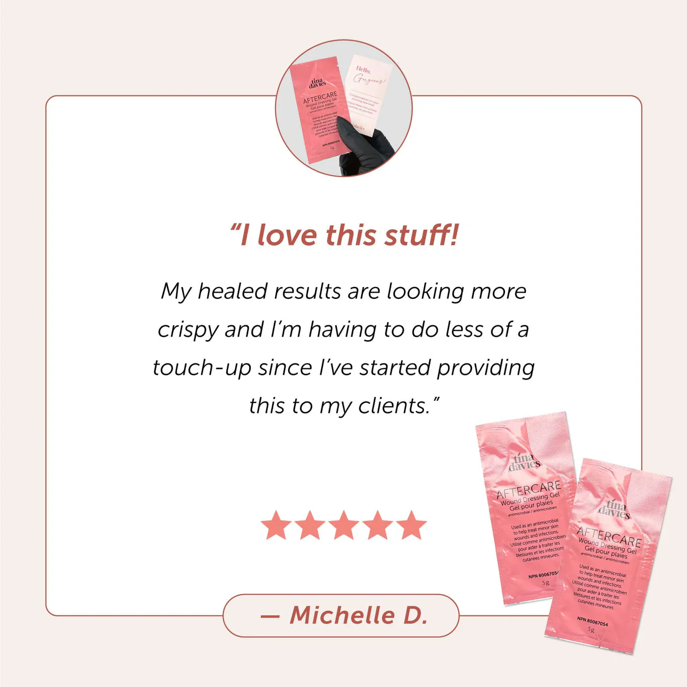 TINA DAVIES AFTERCARE GEL - Image 10