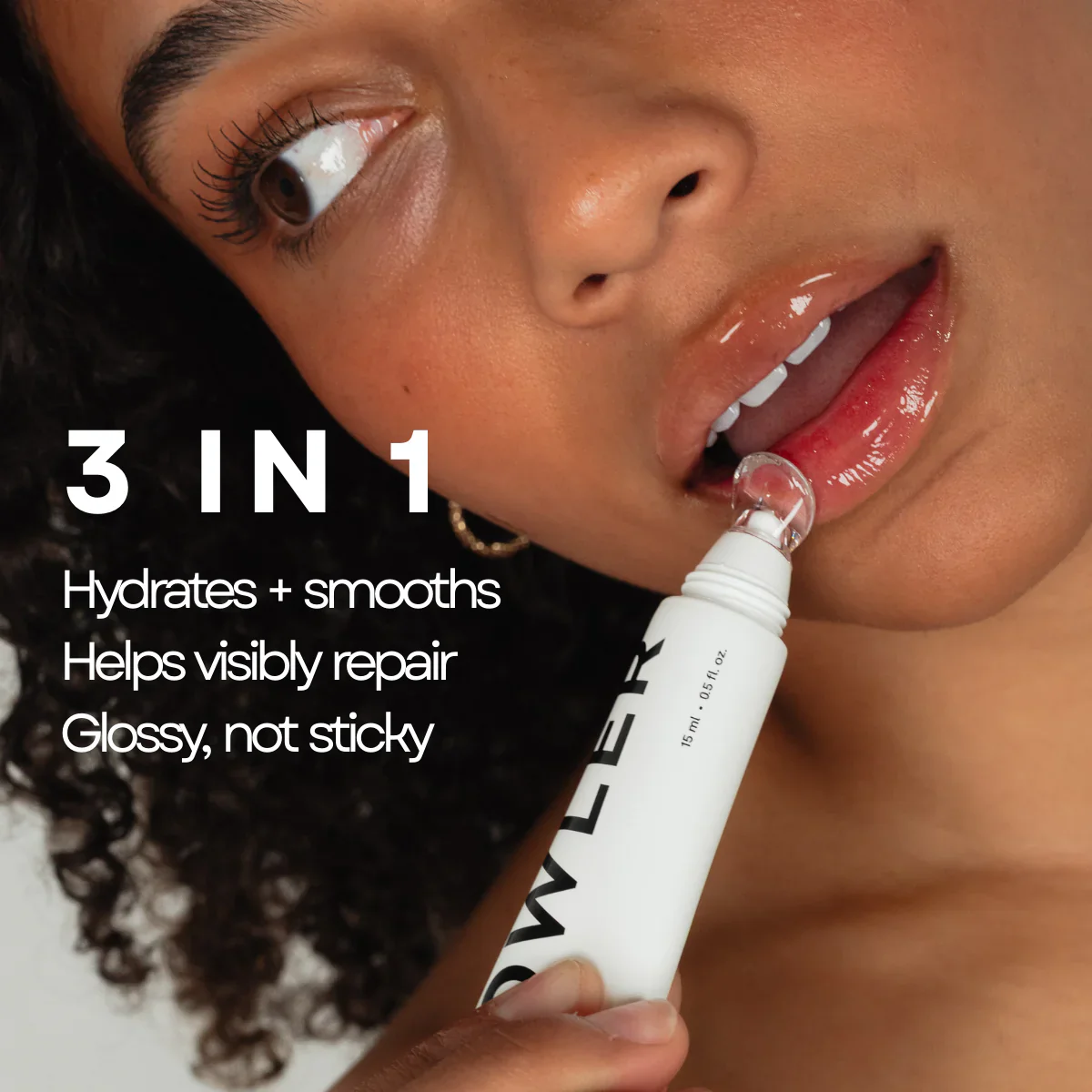 BOWLER Lip Gloss Renewal Treatment - Vanilla Mint - Image 2