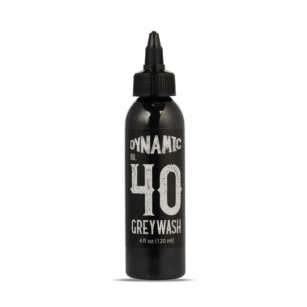 DYNAMIC TATTOO INK GREYWASH 4OZ SET (Now including 4oz Mixing Solution) - Image 3