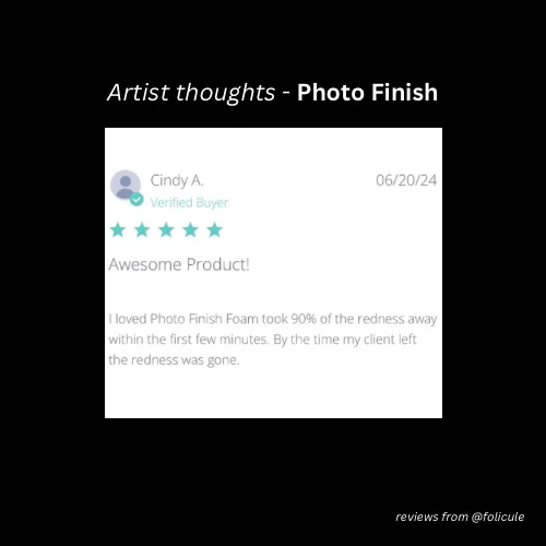 Folicule Photo Finish Foam - Image 7