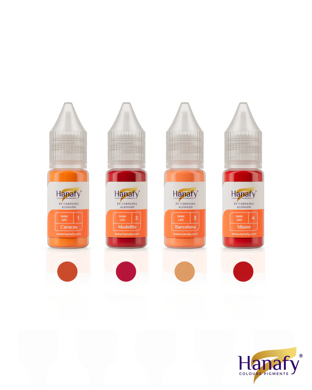 Hanafy Full Dark Lips Set 10ml
