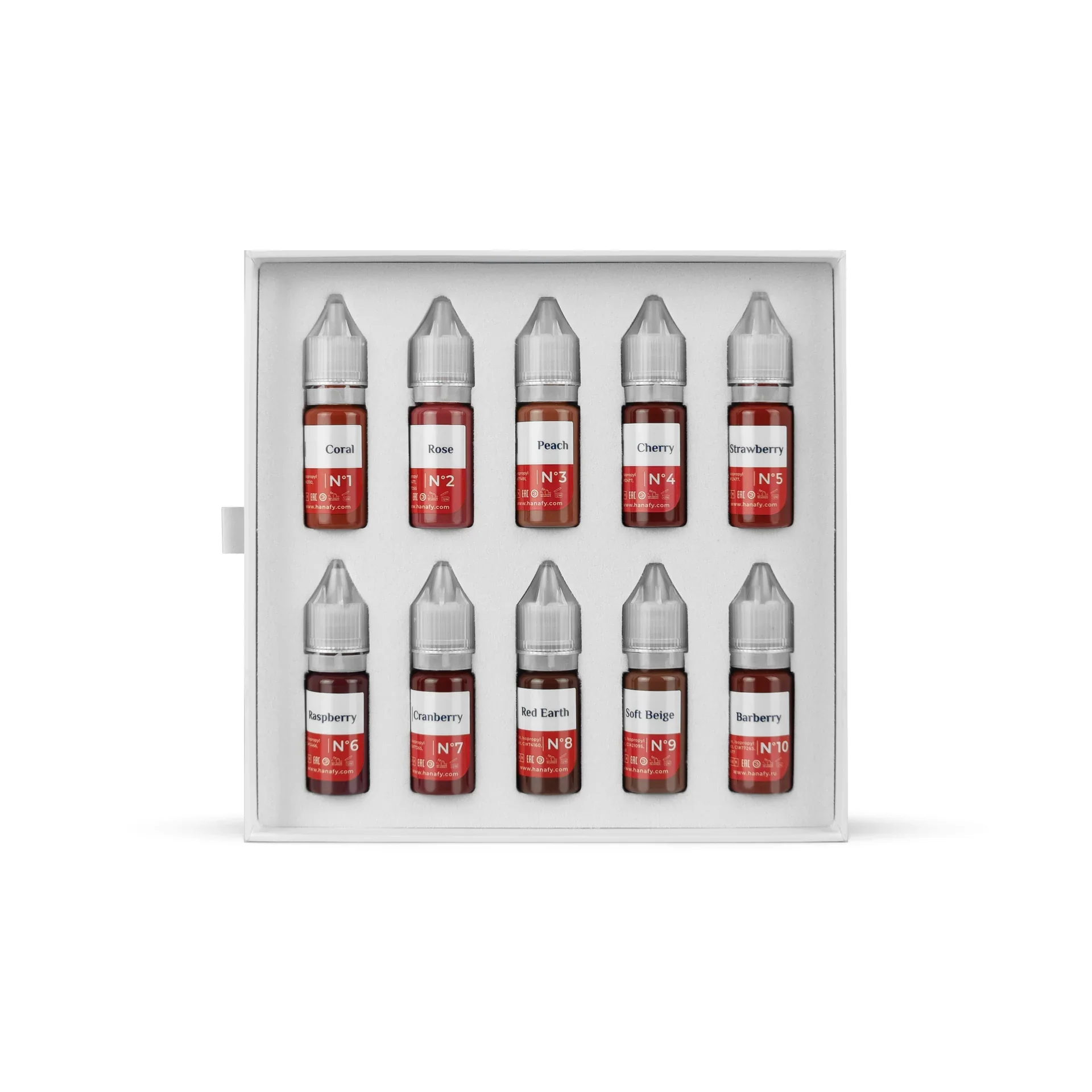Hanafy Full Lip Pigment Set 10ml - Image 3