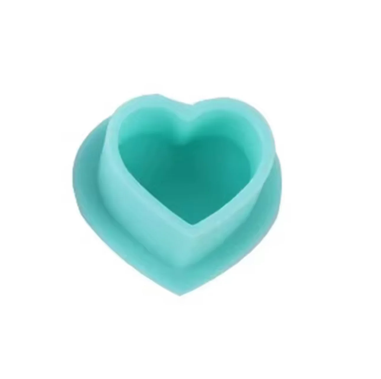 Heart Shape Silicone Ink Cups - 100 PCs - Image 3