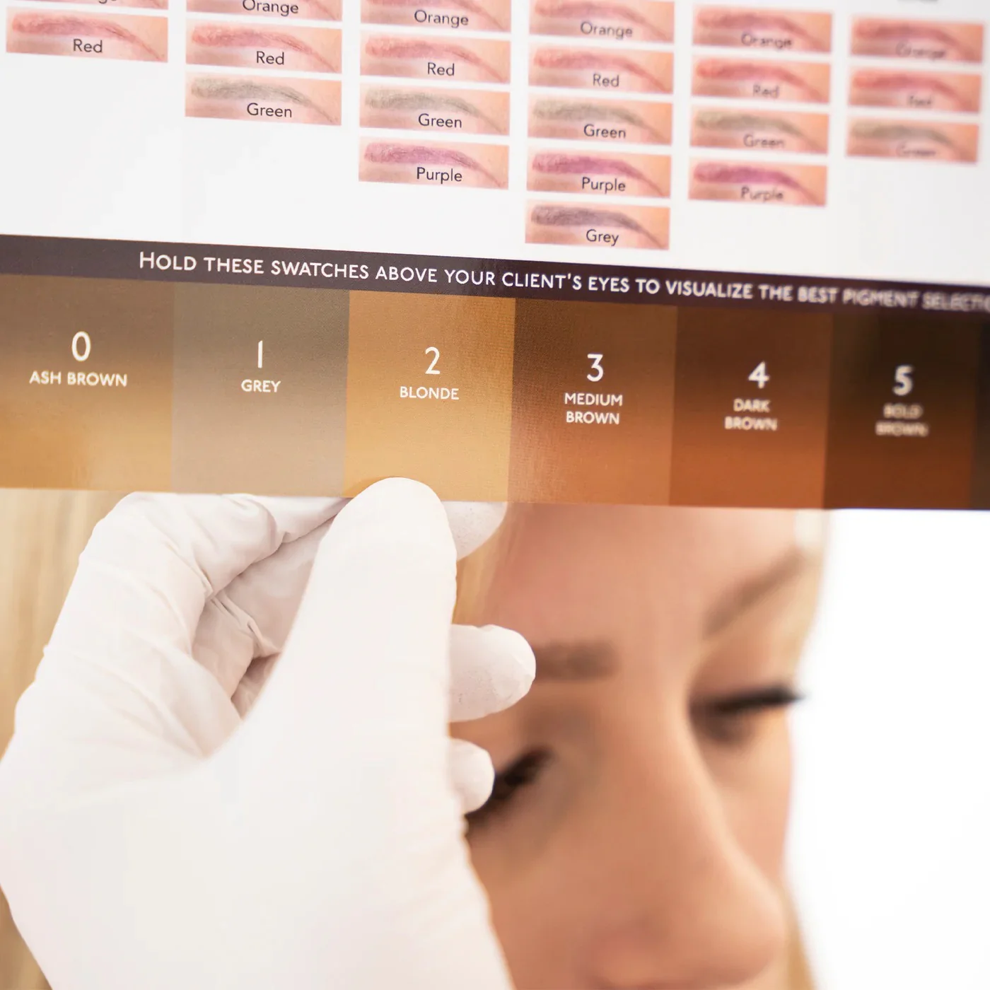 I ❤️ INK Brow Color Chart - Image 3