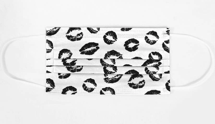 LIP PRINT DISPOSABLE FACE MASKS - Image 4