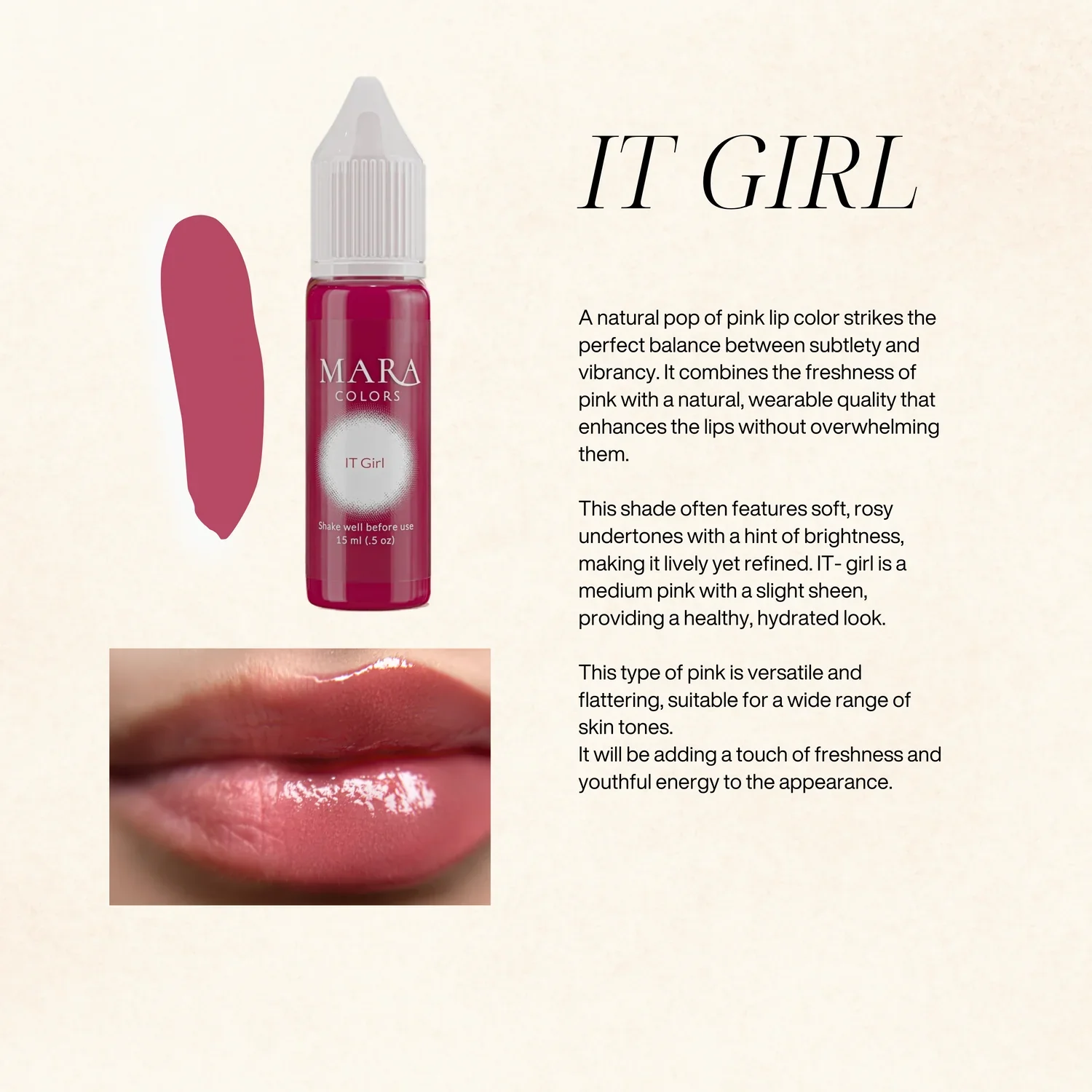MARA Pro - NUDE Lip Blush Pigment Collection - Image 3