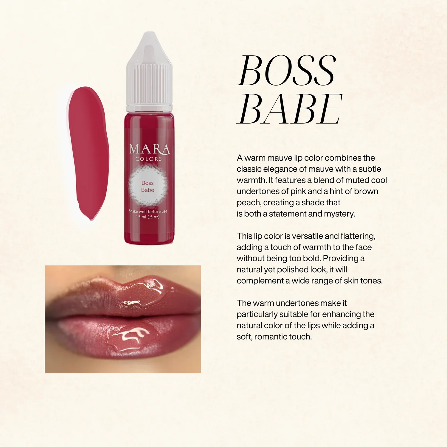 MARA Pro - NUDE Lip Blush Pigment Collection - Image 4