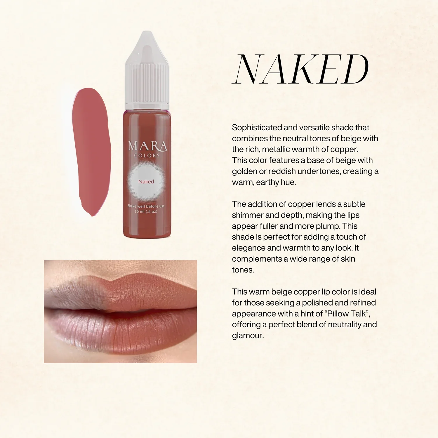 MARA Pro - NUDE Lip Blush Pigment Collection - Image 5