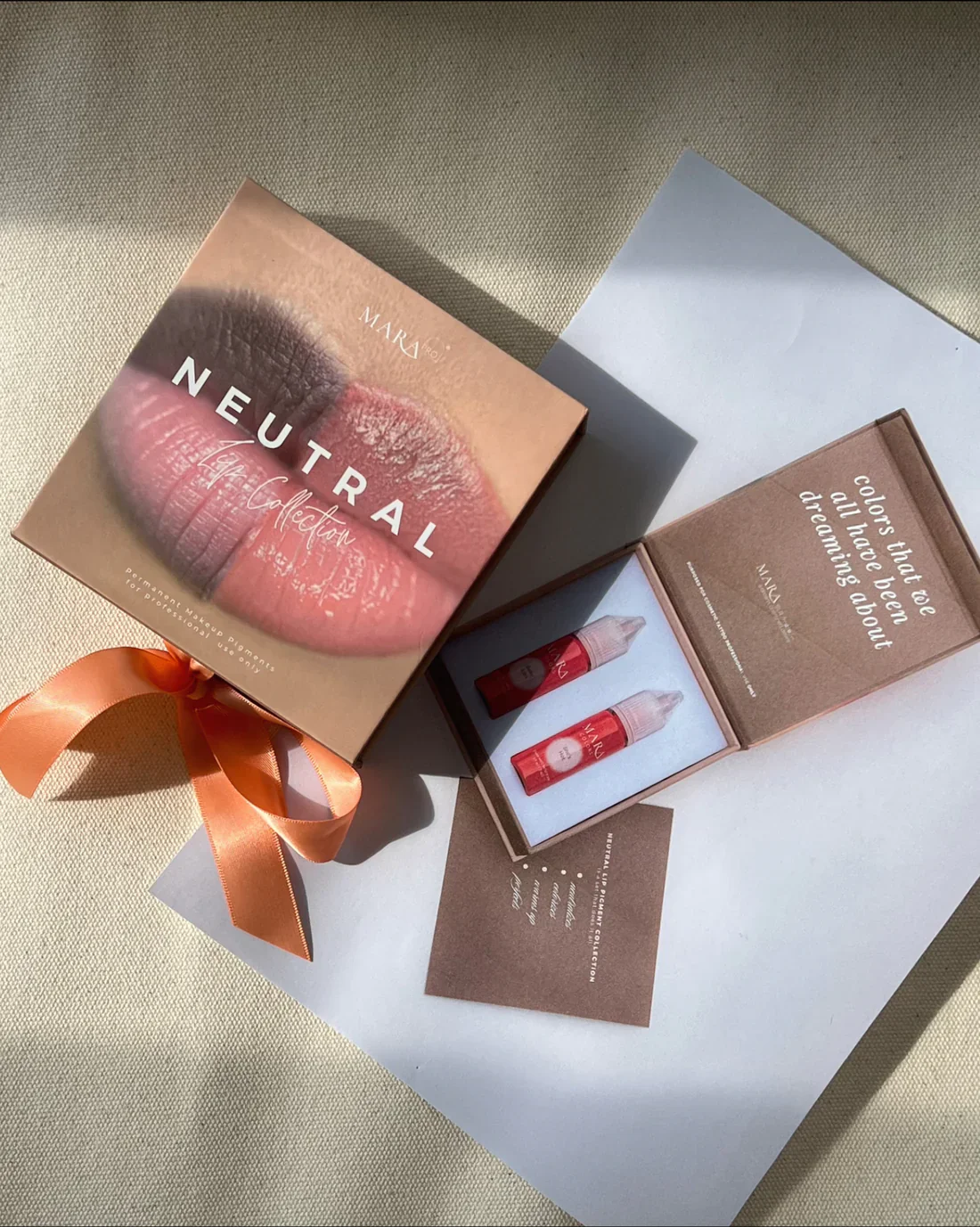 MARA Pro Neutral Lip Pigments Set - Image 3