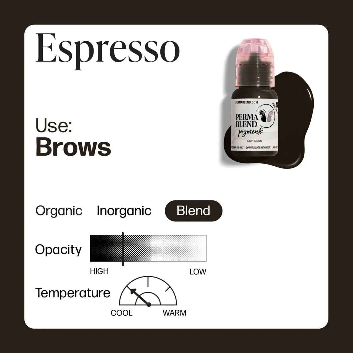 PERMA BLEND BROW PIGMENT - ESPRESSO - Image 3