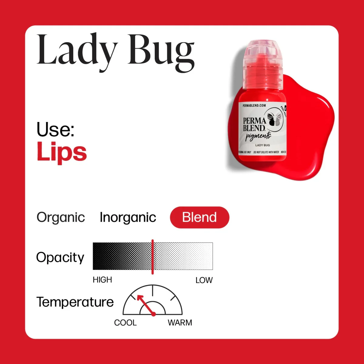 PERMA BLEND LIP SHADES - LADY BUG - Image 3