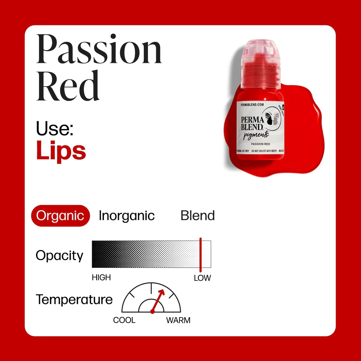 PERMA BLEND LIP SHADES - PASSION RED - Image 2