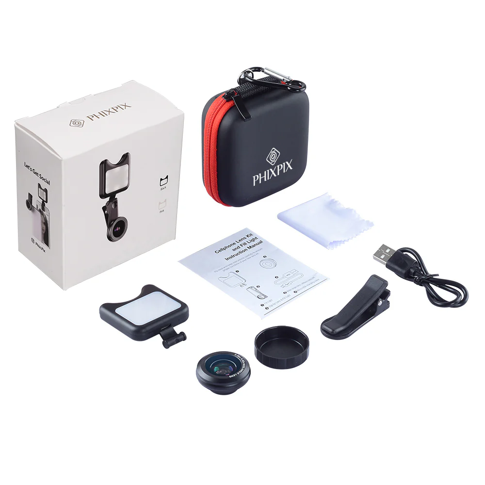 PHIXPIX "KITTY" 2 IN 1 SELFIE LENS BLACK - Image 4